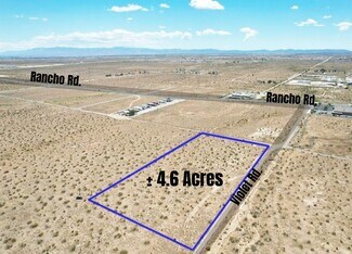 Plus de détails pour 0 Violet Rd, Adelanto, CA - Terrain à vendre