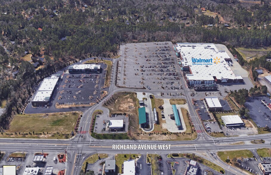 3533-3605 Richland Ave W, Aiken, SC à louer - Photo du bâtiment - Image 2 de 10