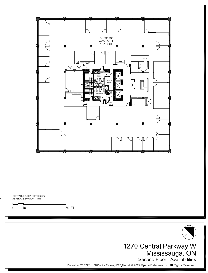 1270 Central Pky, Mississauga, ON for lease Floor Plan- Image 1 of 1