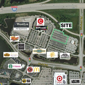 Plus de détails pour SWC I-88 & Diehl Road, Warrenville, IL - Terrain à vendre