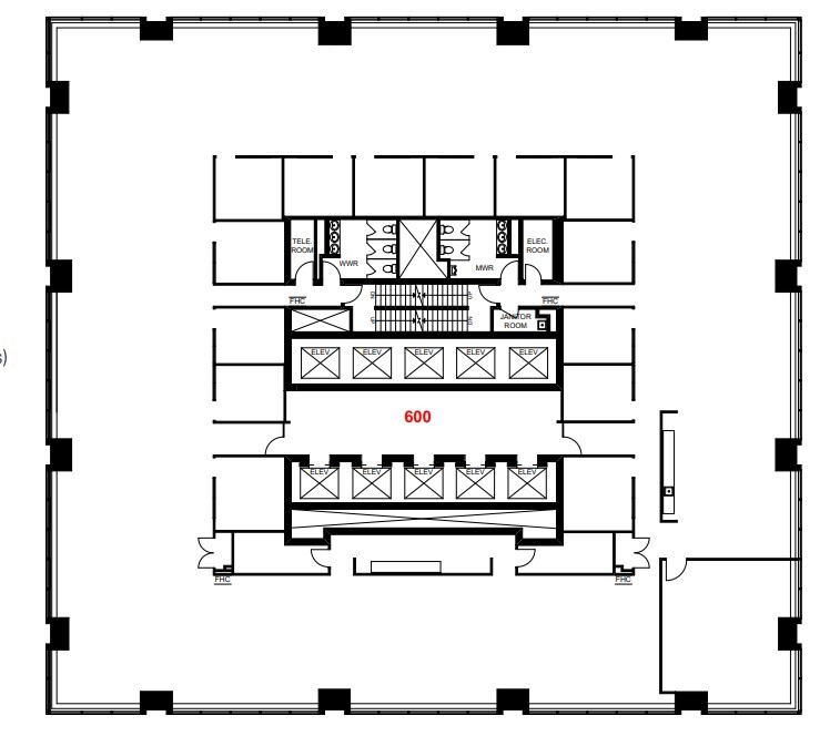 2 Bloor St W, Toronto, ON for lease Floor Plan- Image 1 of 1