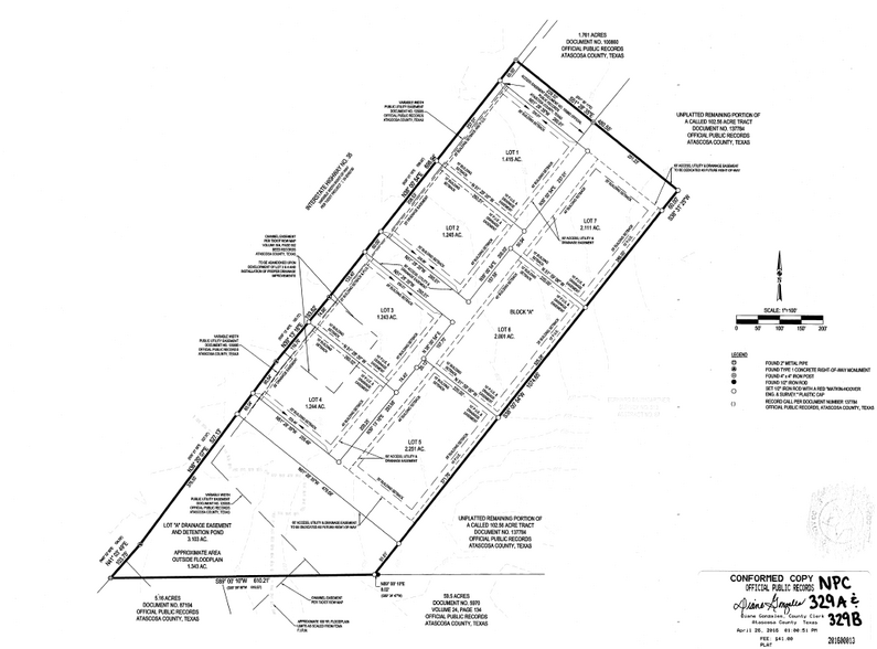 Saddle Ridge Blvd, Lytle, TX à vendre - Plan cadastral - Image 3 de 3