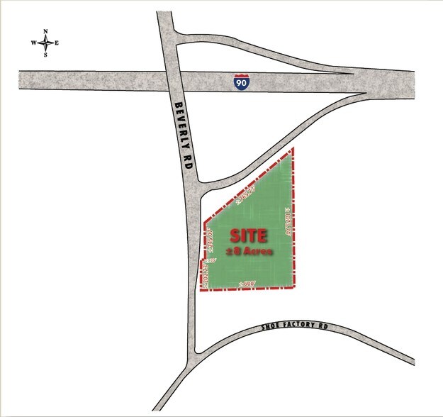 SEC I-90 & Beverly Rd, Hoffman Estates, IL à vendre - Photo du bâtiment - Image 2 de 5