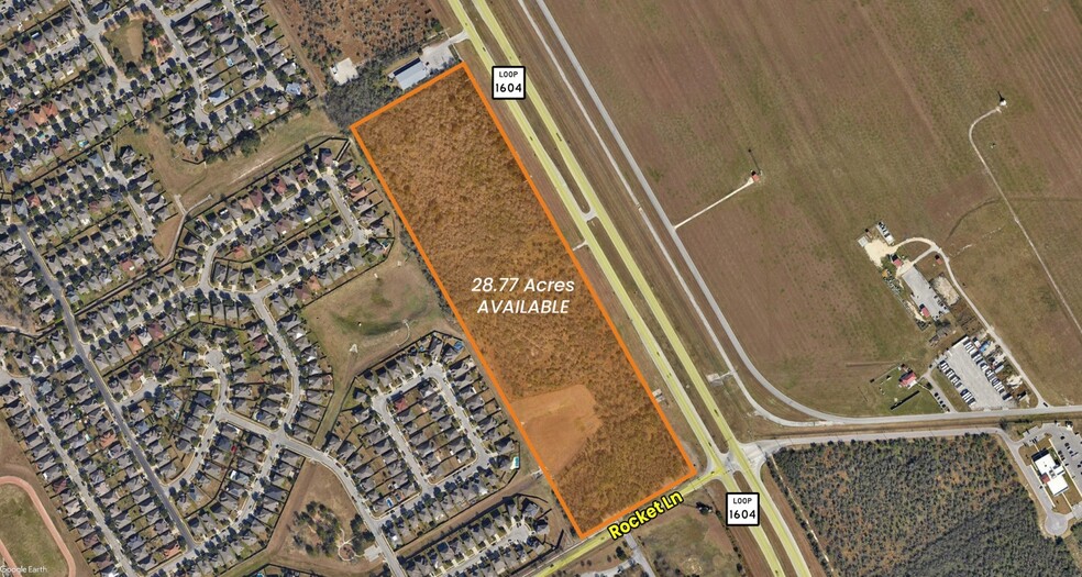 Loop 1604 & Rocket Ln, Converse, TX à vendre - Plan de site - Image 1 de 4