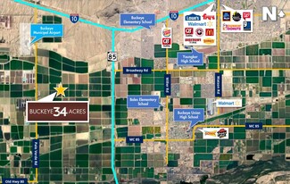 Plus de détails pour Southern Ave & Wilson Ave, Buckeye, AZ - Terrain à vendre