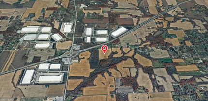 2800 County 1000 S rd, Clayton, IN - Aérien Vue de la carte