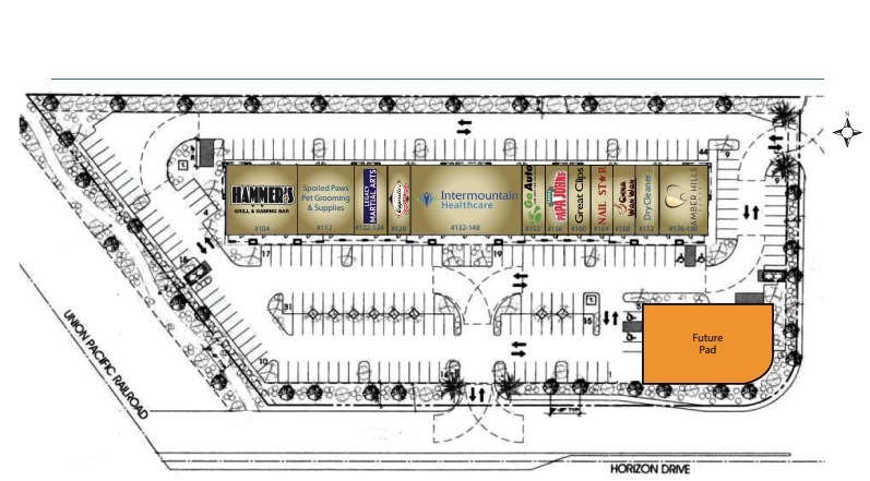 771 E Horizon Dr, Henderson, NV for lease - Site Plan - Image 3 of 5