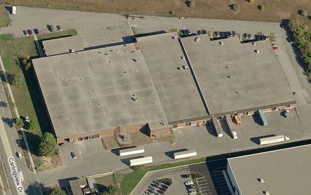 385-387 Carlingview Dr, Toronto, ON for lease - Aerial - Image 2 of 7