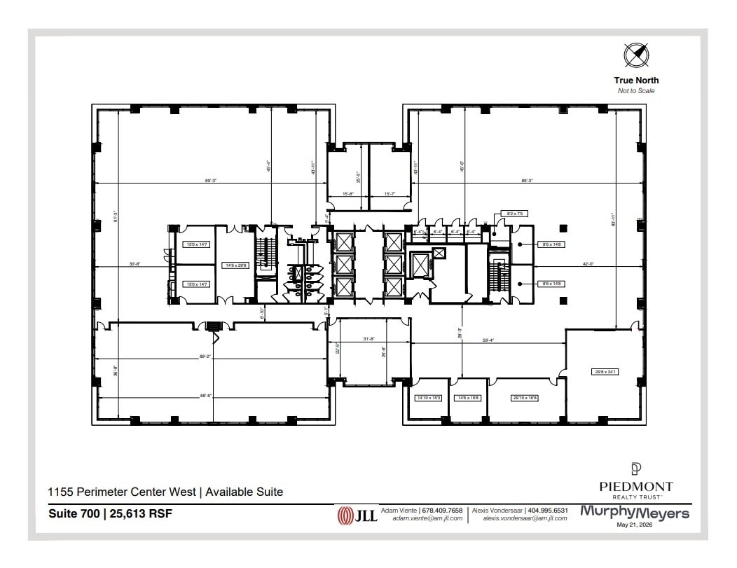 1155 Perimeter Ctr W, Atlanta, GA à louer Plan d’étage- Image 1 de 1