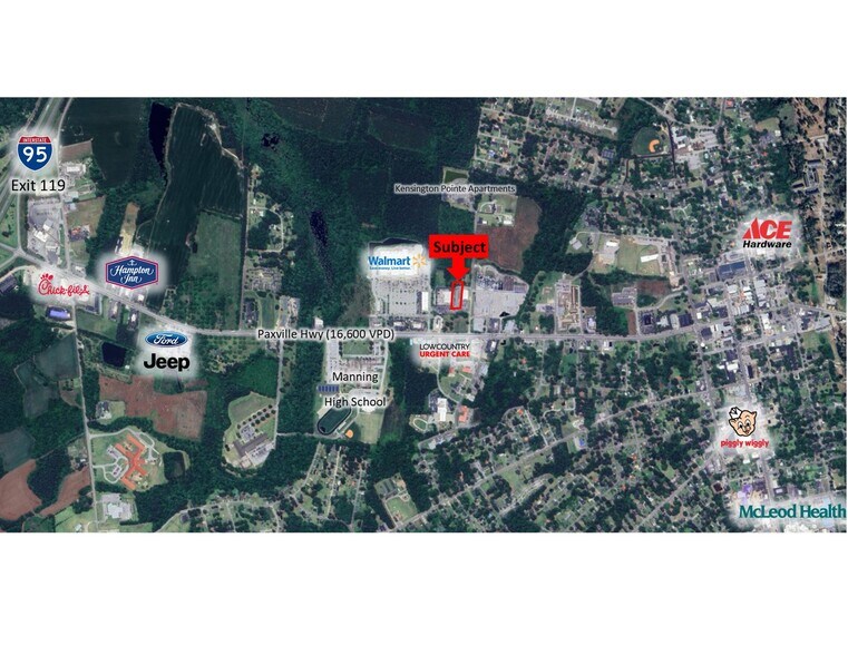 497 W Boyce St, Manning, SC à vendre - Photo du bâtiment - Image 2 de 3