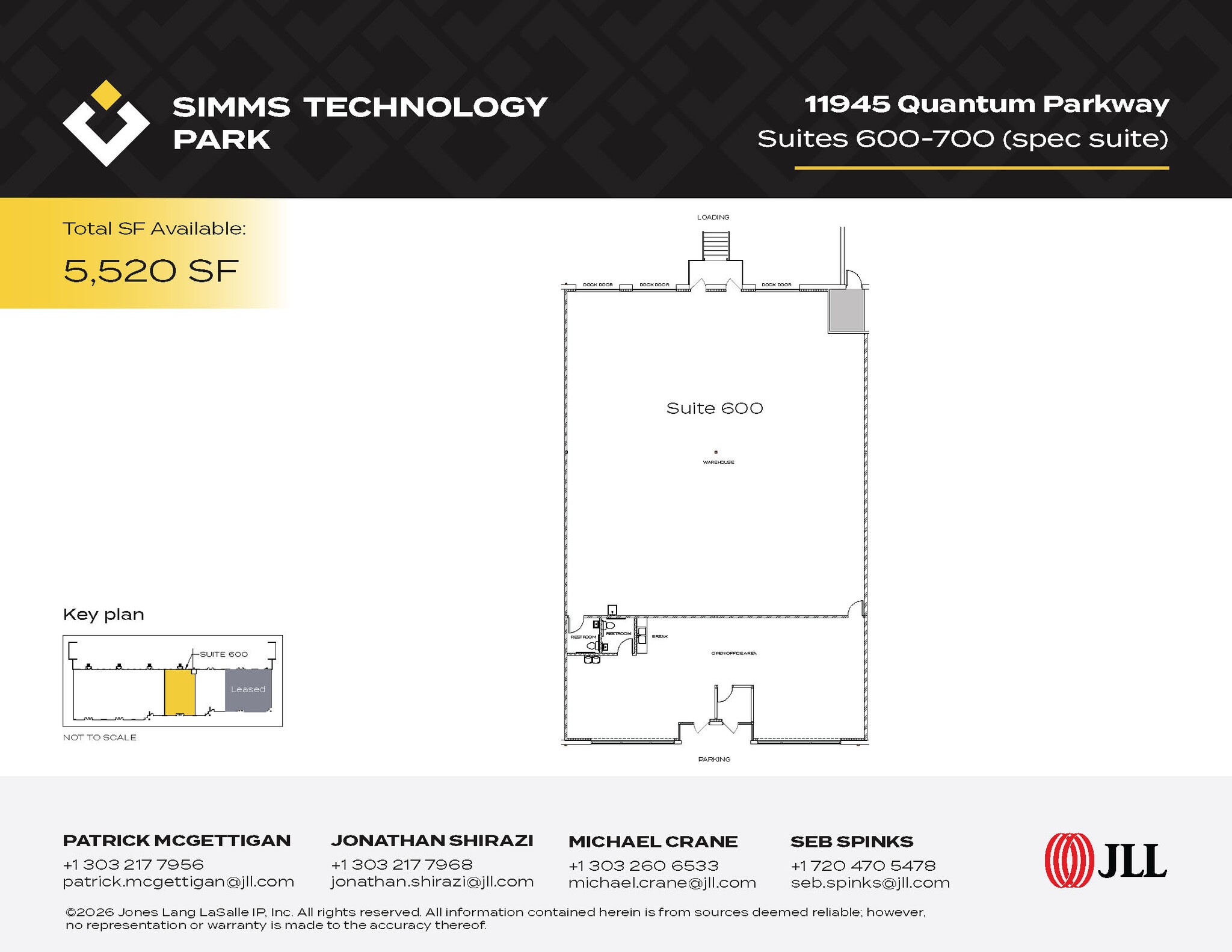 W 112th And Simms, Broomfield, CO for lease Floor Plan- Image 1 of 1