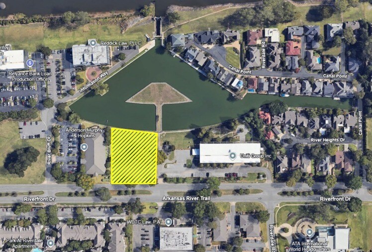 Riverfront Dr, Little Rock, AR for sale - Building Photo - Image 1 of 1