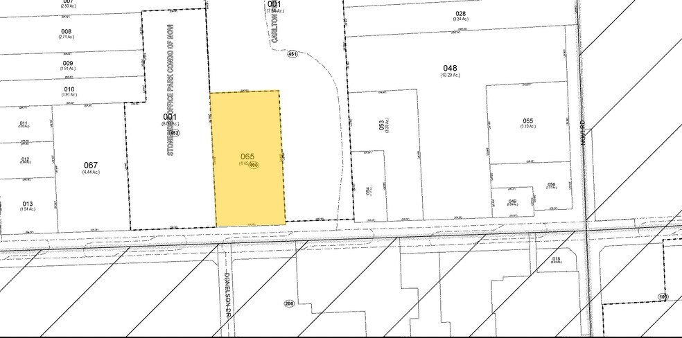 44000 W 12 Mile Rd, Novi, MI à louer - Plan cadastral - Image 3 de 5