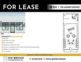 1501-1509 Paulsen St, Savannah, GA à louer Photo du bâtiment- Image 1 de 1