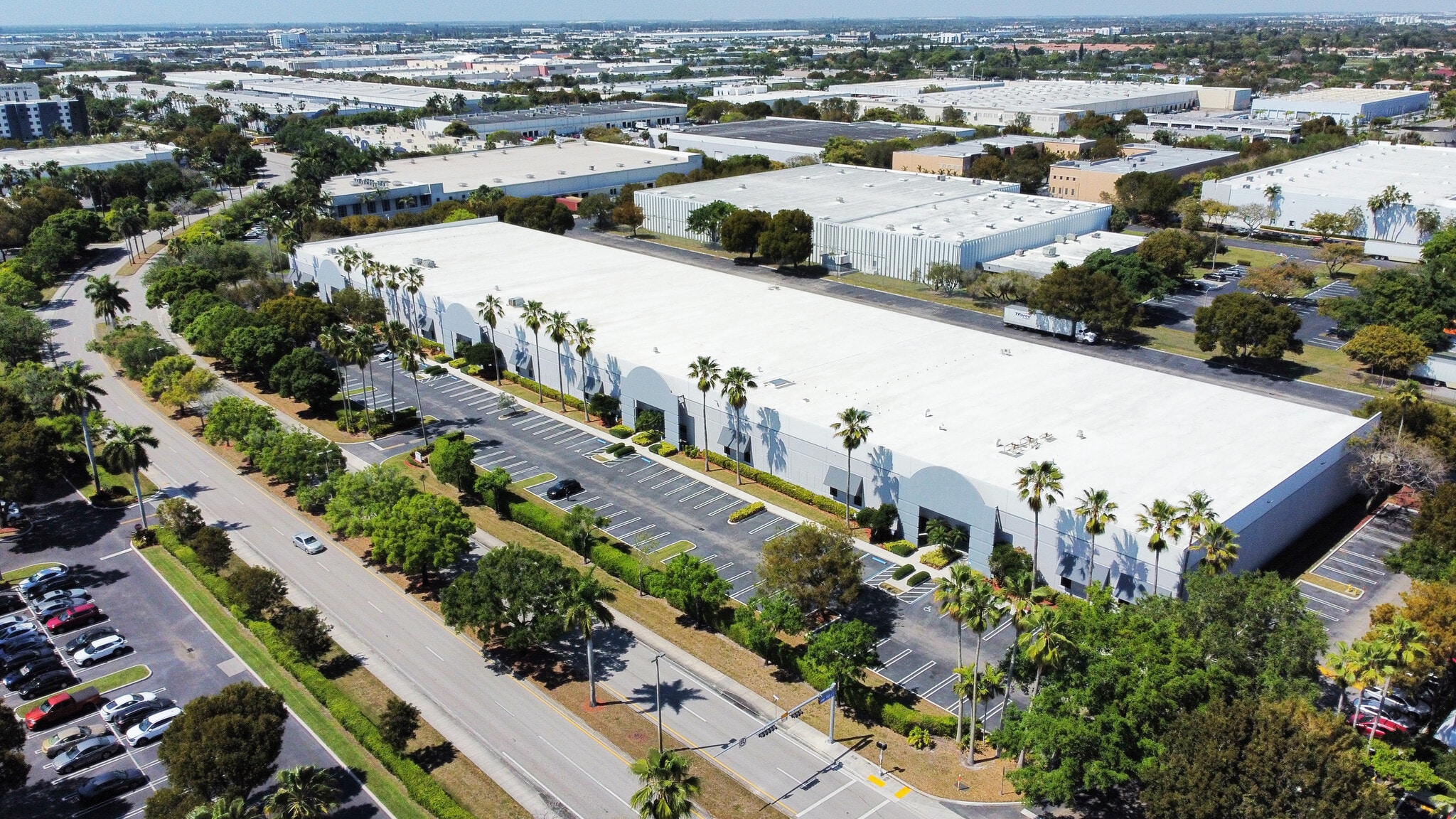 9905 NW 17th St, Miami, FL for lease Aerial- Image 1 of 3
