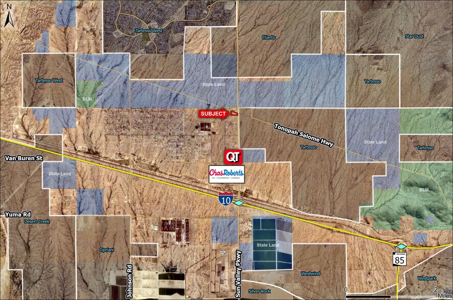 Sun Valley Pkwy & Tonopah Salome Hwy, Buckeye, AZ à vendre - Aérien - Image 2 de 4