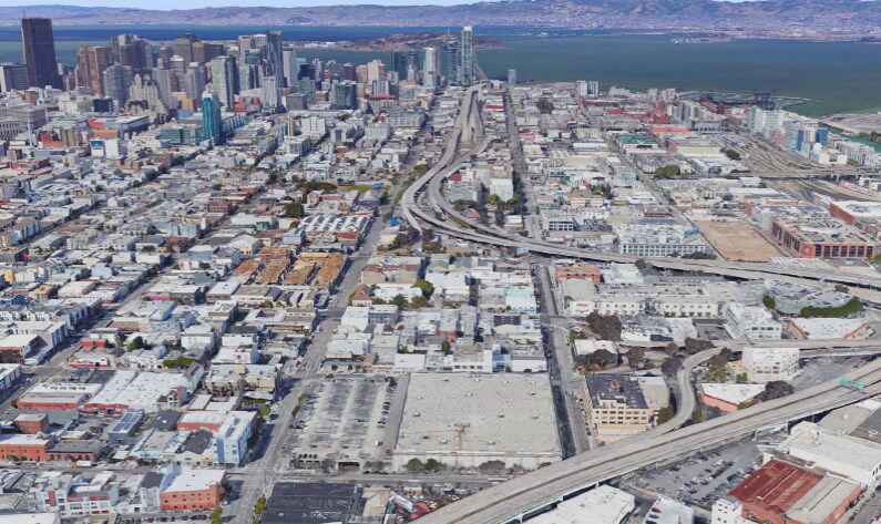 1177 Harrison St, San Francisco, CA for lease - Aerial - Image 2 of 6