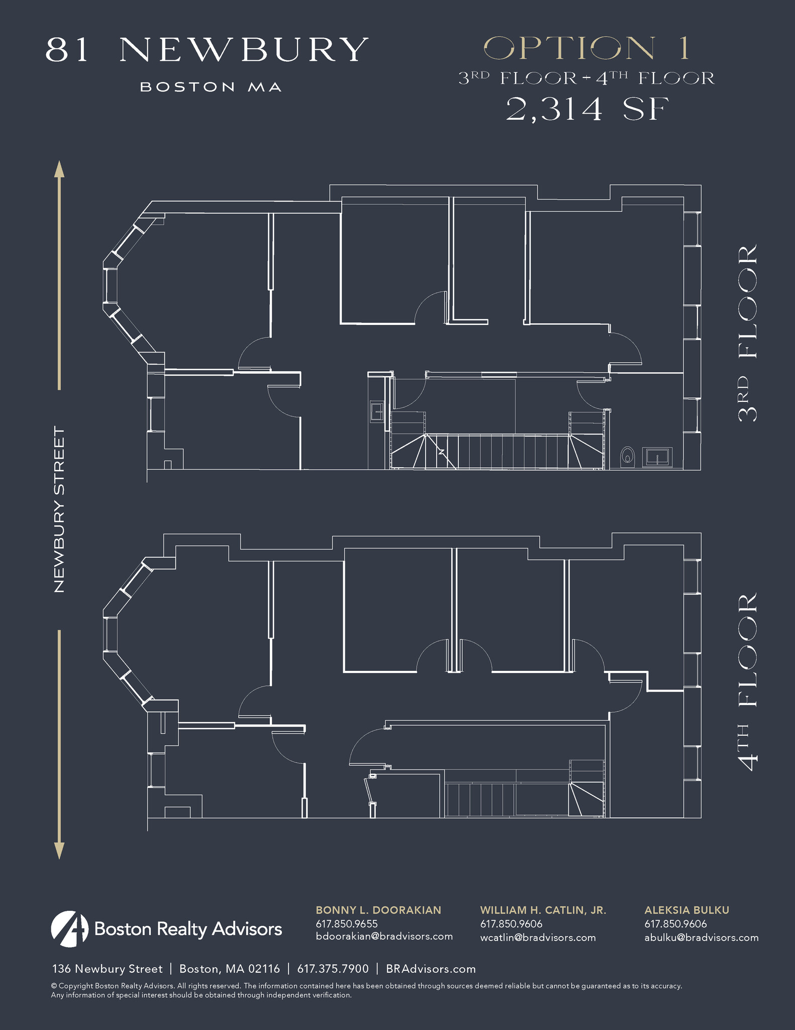 81 Newbury St, Boston, MA for lease Floor Plan- Image 1 of 5