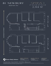 81 Newbury St, Boston, MA for lease Floor Plan- Image 1 of 5