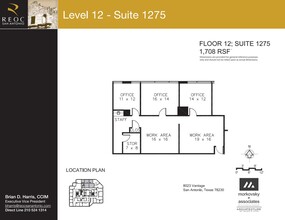 8023 Vantage Dr, San Antonio, TX for lease Floor Plan- Image 1 of 1