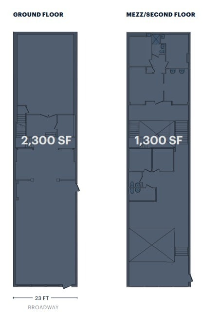 31-09 Broadway, Astoria, NY à louer Plan d’étage- Image 1 de 7