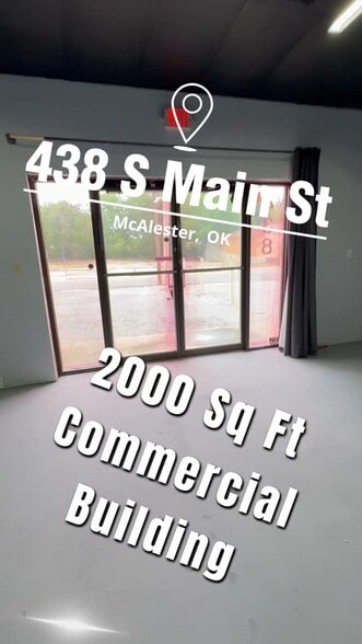 438 S Main St, Mcalester, OK à vendre - Vidéo sur l’inscription commerciale - Image 2 de 15