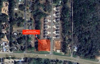 Tapley Trl, Tallahassee, FL - AERIAL  map view