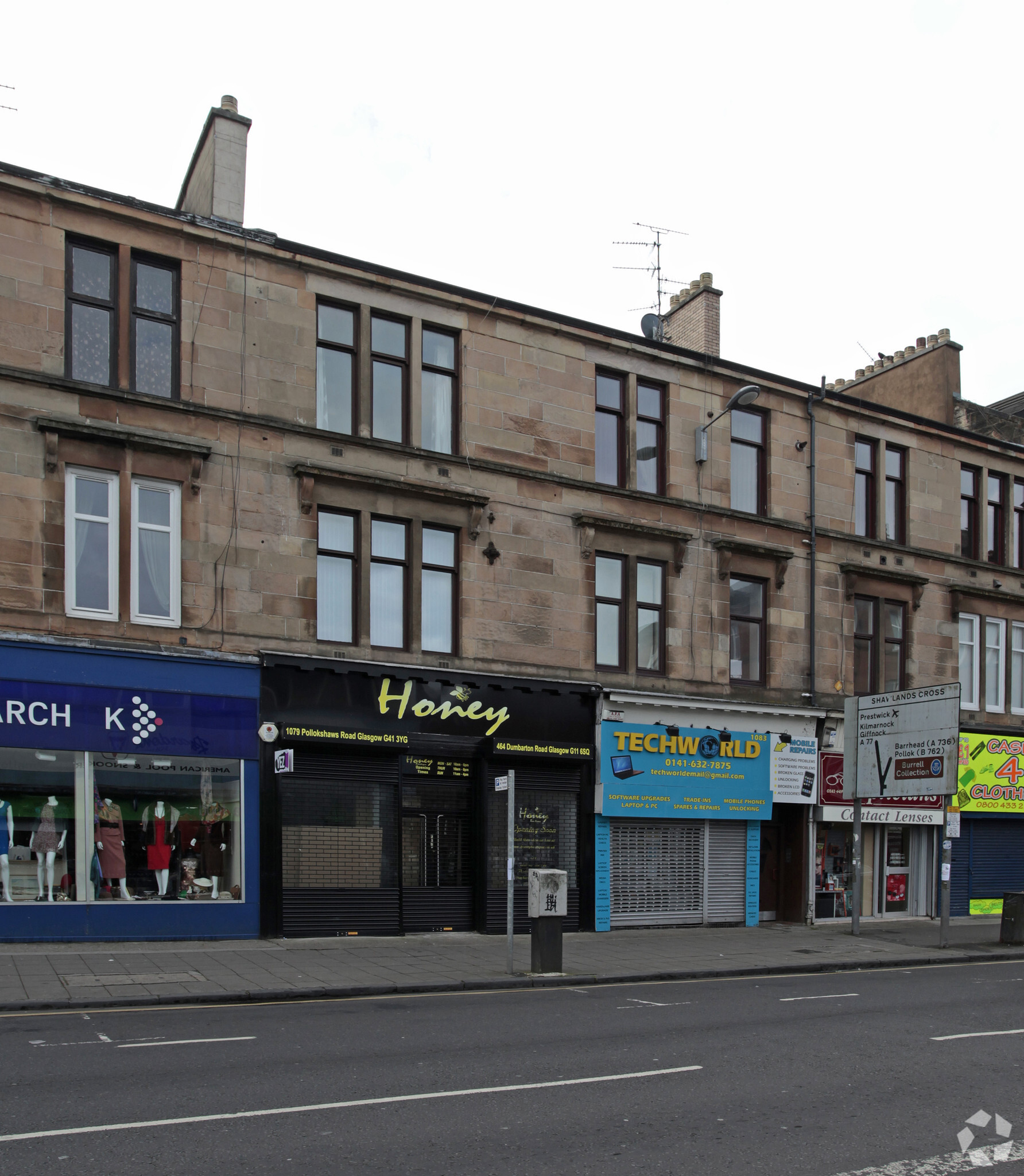 1069-1089 Pollokshaws Rd, Glasgow à vendre Photo principale- Image 1 de 1