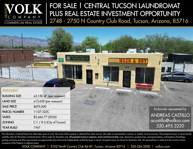 More details for 2748-2750 N Country Club Rd, Tucson, AZ - Retail for Sale