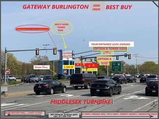 Plus de détails pour GATEWAY BURLINGTON, Burlington, MA - Commerce de détail à louer