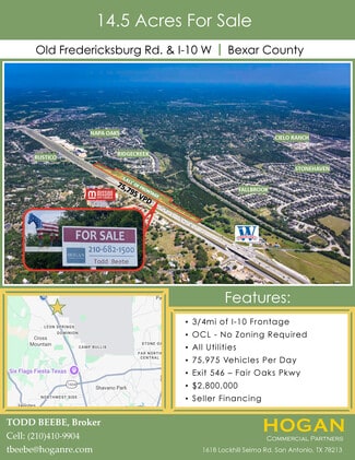 More details for 27260 Interstate 10 W, Boerne, TX - Land for Sale