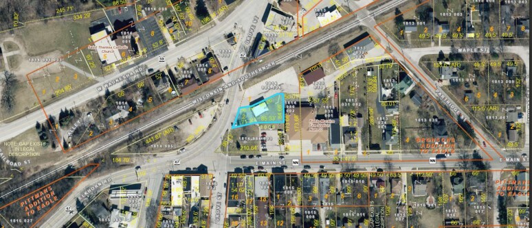 108 Grove St, Eagle, WI à vendre - Aérien - Image 2 de 7