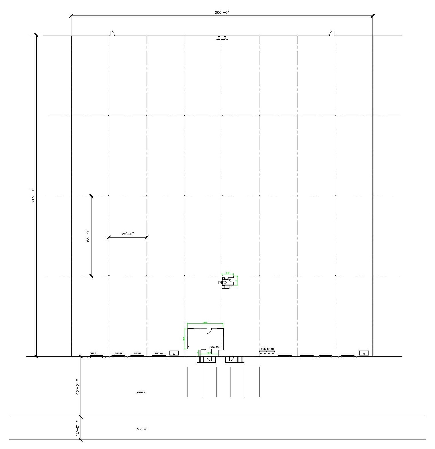 8801-8845 Seeger Industrial Dr, Berkeley, MO à louer Plan d  tage- Image 1 de 2