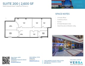 1S660 Midwest Rd, Oakbrook Terrace, IL for lease Floor Plan- Image 1 of 2
