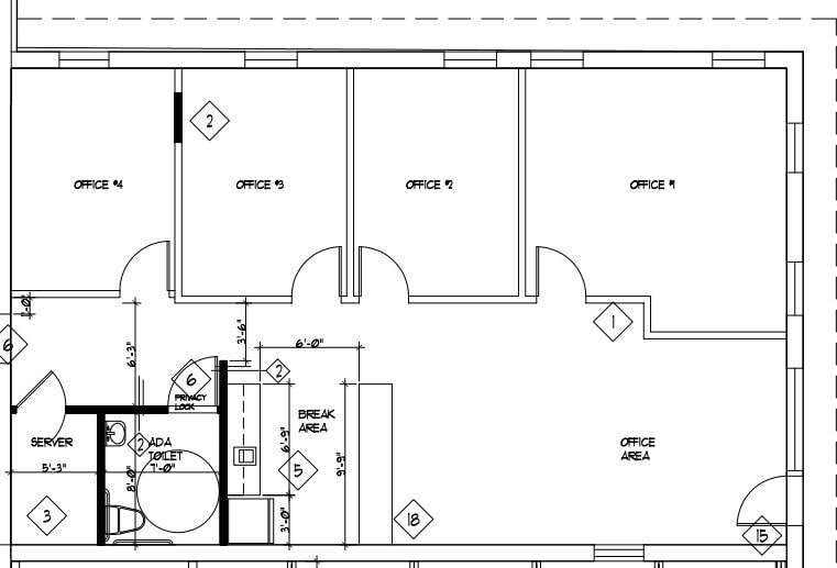 5400 New Peachtree Rd, Atlanta, GA for lease - Floor Plan - Image 3 of 7