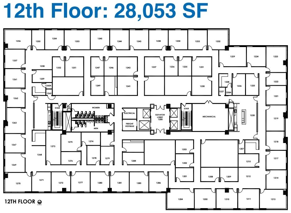 202 S Cheyenne Ave, Tulsa, OK for lease Floor Plan- Image 1 of 1