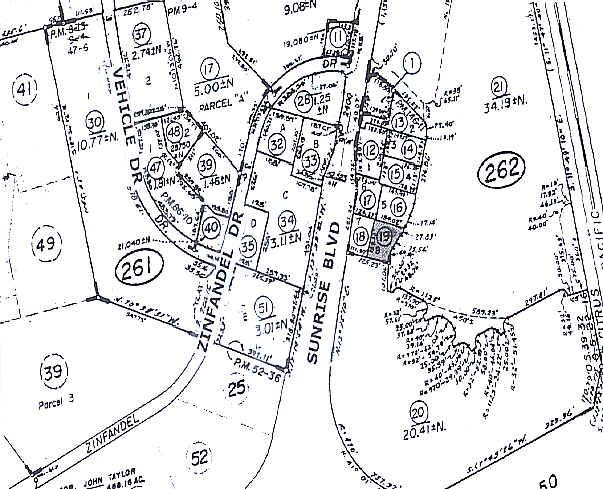 2491 Sunrise Blvd, Gold River, CA à vendre - Plan cadastral - Image 2 de 3