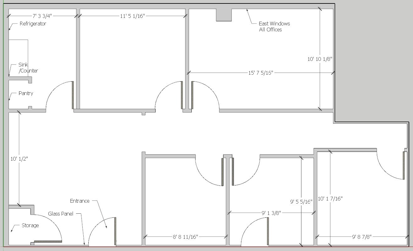 1800 Teague Dr, Sherman, TX for lease Floor Plan- Image 1 of 3