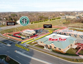 147 West End Cir, Verona, WI - AÉRIEN  Vue de la carte - Image1