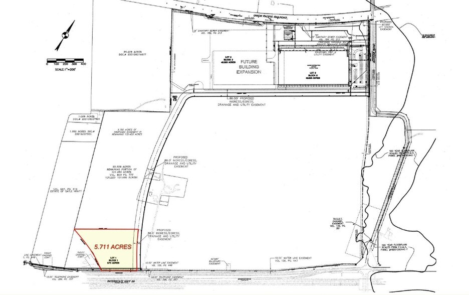 23755 N Interstate 35, New Braunfels, TX à vendre - Plan cadastral - Image 2 de 6