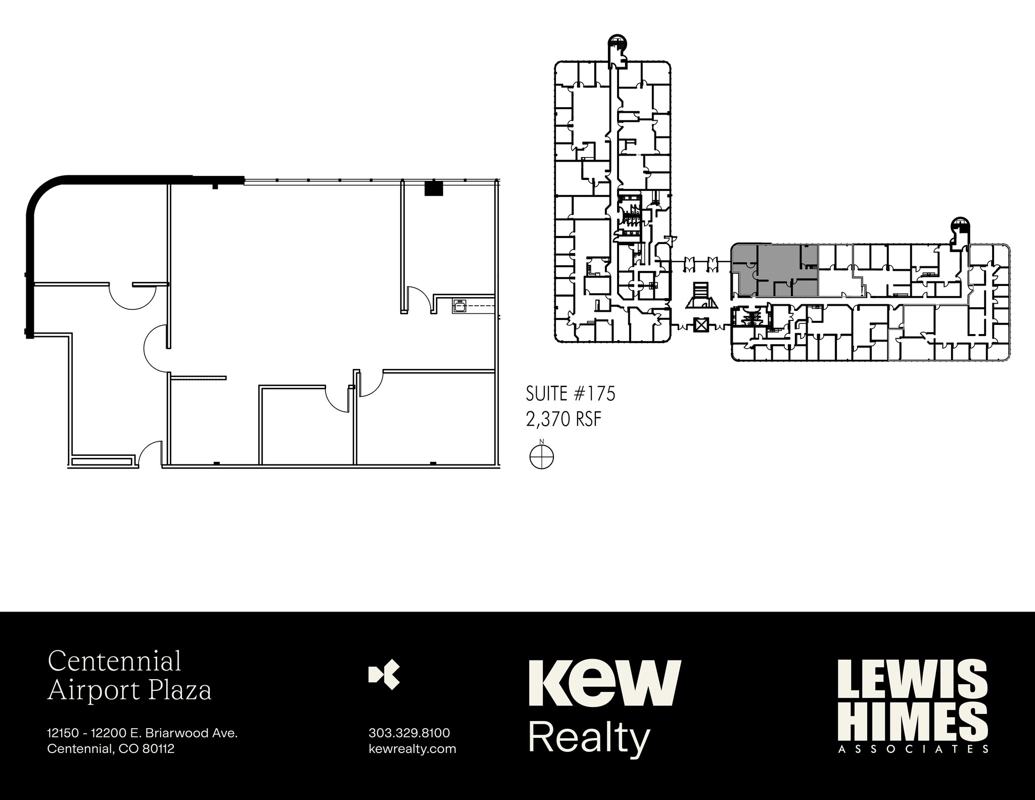 12150-12200 E Briarwood Ave, Centennial, CO for lease Site Plan- Image 1 of 8