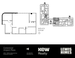 12150-12200 E Briarwood Ave, Centennial, CO for lease Site Plan- Image 1 of 8