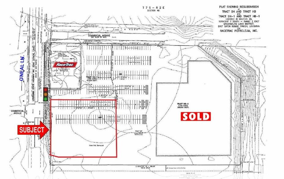 1683 Oneal Ln, Baton Rouge, LA à vendre - Plan de site - Image 3 de 9