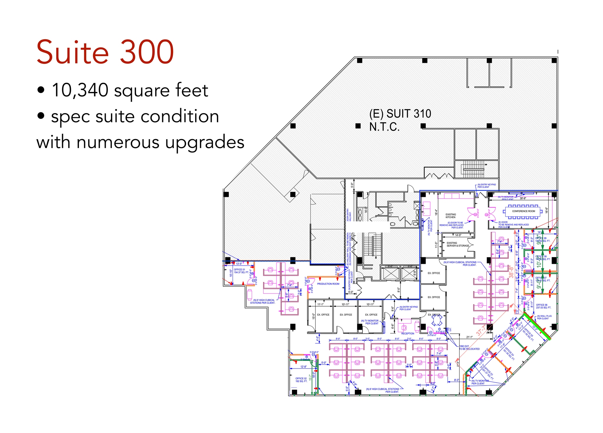 1501 Hughes Way, Long Beach, CA à louer Plan d’étage- Image 1 de 24