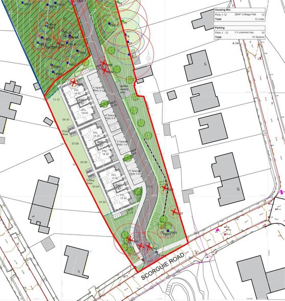 Scourguie Rd, Inverness à vendre - Plan de site - Image 3 de 4