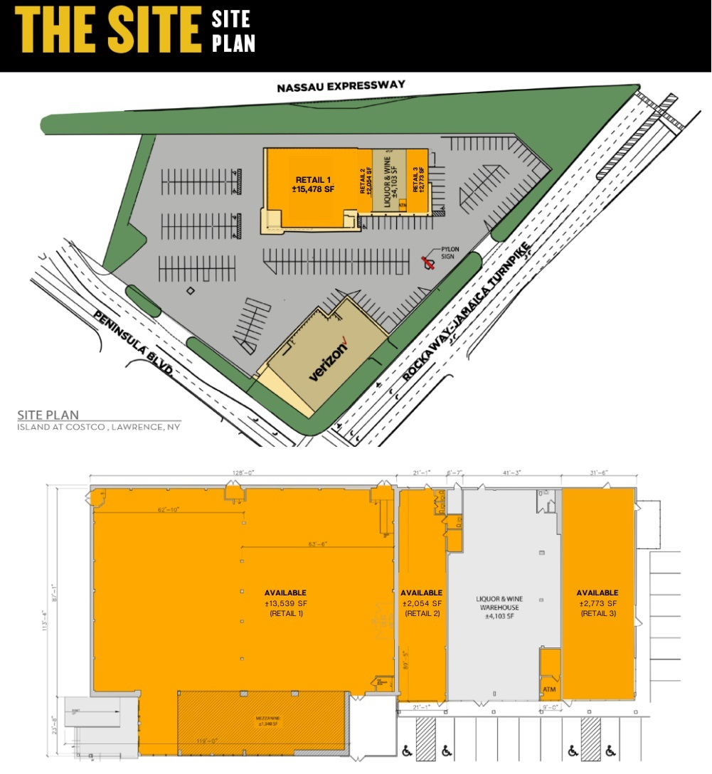 343 Rockaway Tpke, Lawrence, NY à louer Plan de site- Image 1 de 2