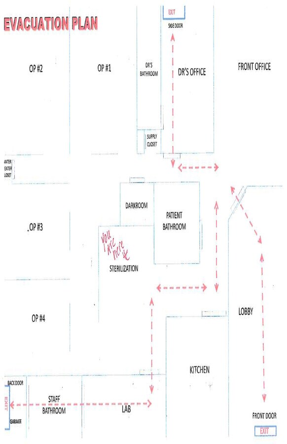 5420-5428 Holly Rd, Corpus Christi, TX 78411 - Unit 4 -  - Floor Plan - Image 1 of 4