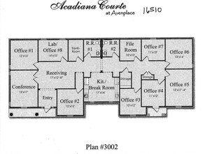 16510 Avenplace Rd, Tomball, TX for lease Floor Plan- Image 1 of 1