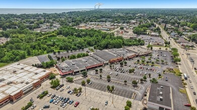 2815-2929 S Chicago Ave, South Milwaukee, WI - AERIAL  map view - Image1