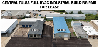 Central Tulsa Full HVAC Industrial Building Pair f - Warehouse